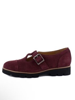 Vionic Carmen Women's Loafer Wine Suede Size 8 Wide‎